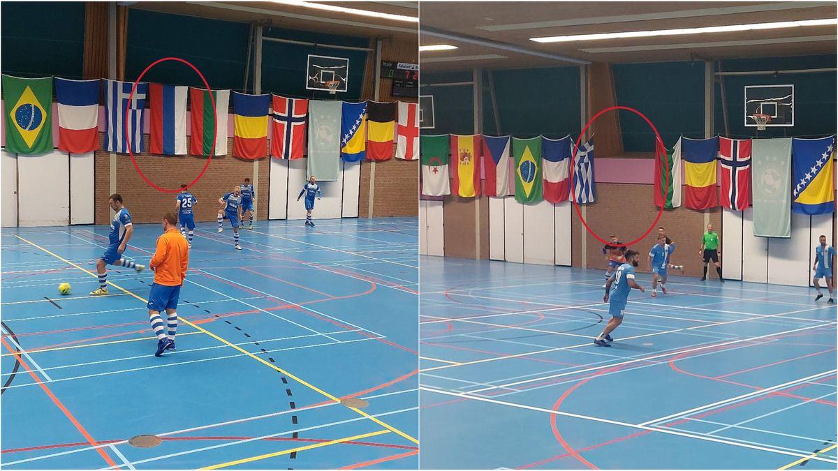На турнірі в Нідерландах прибрали прапор РФ / фото facebook.com/andrew.vasylyshyn.5