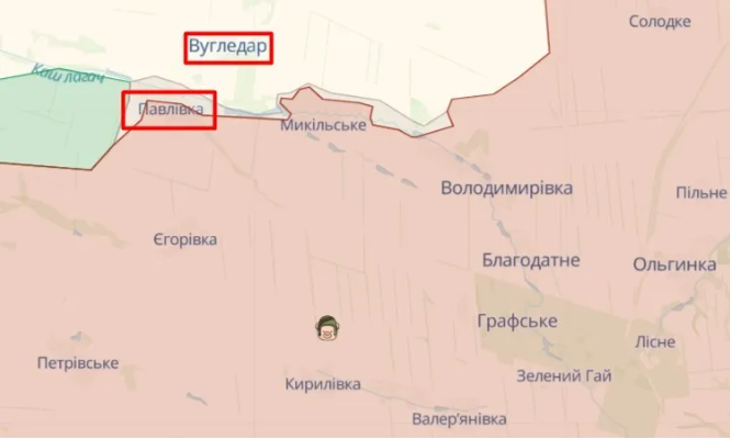 Район вблизи села Павловка и города Угледар Донецкой области стал ареной интенсивных боевых действий