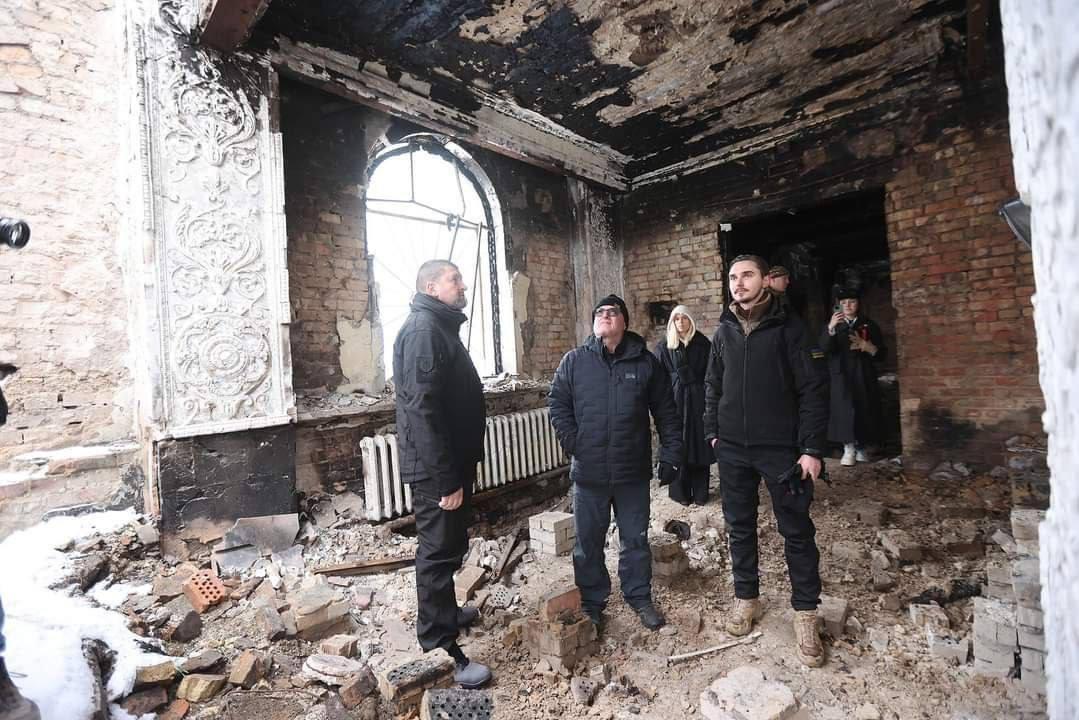 Американський астронавт відвідав Ірпінь \ Телеграм-канал Олександр Маркушин Американський астронавт відвідав Ірпінь \ Телеграм-канал Олександр Маркушин