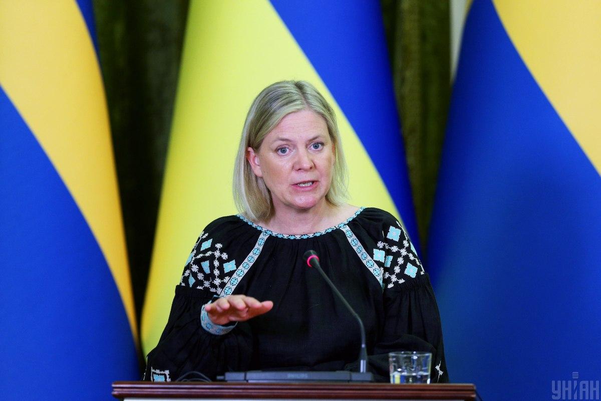 Андерссон: Мы будем продолжать поддерживать Украину / фото УНИАН, Александр Синица Андерссон: Мы будем продолжать поддерживать Украину / фото УНИАН, Александр Синица