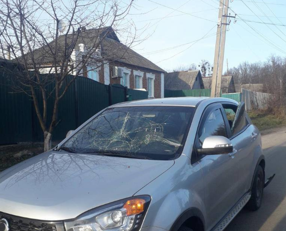 У Сумській області через окупантів пошкоджено об'єкт критичної інфраструктури та авто / фото t.me/Zhyvytskyy
