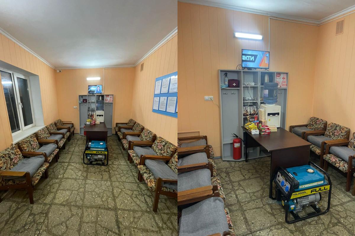 Умови у "пункті незламності" при Лук'янівському СІЗО / фото facebook.com/Київське СІЗО Умови у "пункті незламності" при Лук'янівському СІЗО / фото facebook.com/Київське СІЗО