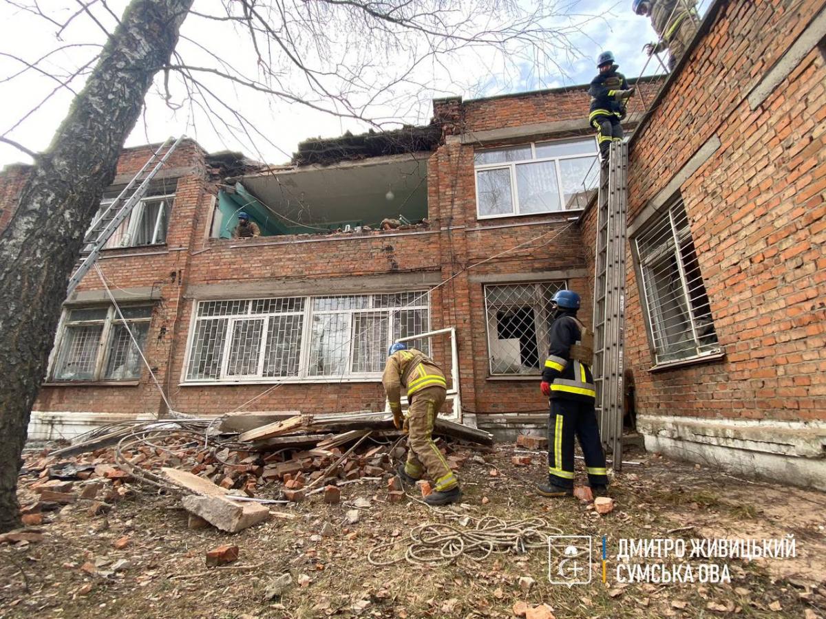 Оккупанты ударили по Сумской области \ Дмитрий Живицкий, Сумская ОВА Оккупанты ударили по Сумской области \ Дмитрий Живицкий, Сумская ОВА