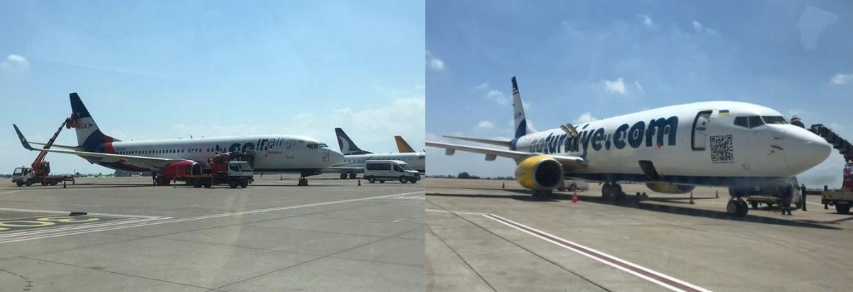 Літаки Azur Air Ukraine перефарбували для турецької MGA / фото airporthaber.com Літаки Azur Air Ukraine перефарбували для турецької MGA / фото airporthaber.com