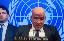 "Двійник" Зеленського з "Кварталу 95" висміяв представника РФ в ООН, згадавши про "бойових комарів"