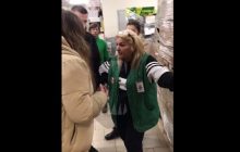 "Поводитеся як бидло": в Москві влаштували "голодний бунт" через акційне молоко (відео)