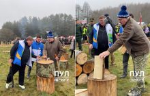 Лукашенко влаштував пропагандистське шоу: розмахував сокирою, згадував Польщу