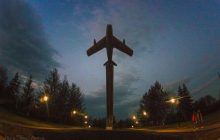 Не без скандалу: у Тернополі демонтований радянський пам'ятник-літак "перетворили" на дрони для ЗСУ