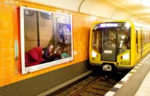 У Берліні виставили знімки, на яких відображено життя українців у метро на початку війни