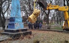 В одному з міст Одеської області демонтували пам'ятник Пушкіну (фото)