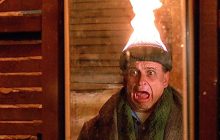 Стало відомо, що зірка "Сам удома" отримав серйозні опіки під час зйомок знаменитої сцени