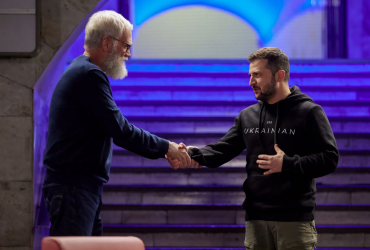 На Netflix вийде спецвипуск шоу Девіда Леттермана з Володимиром Зеленським