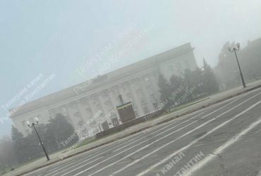 В центре Херсона появился флаг Украины (фото)