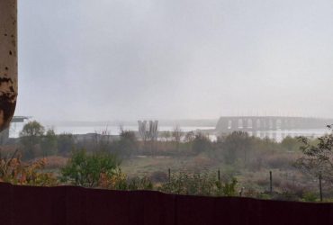 Антоновский мост разрушен (фото, видео)