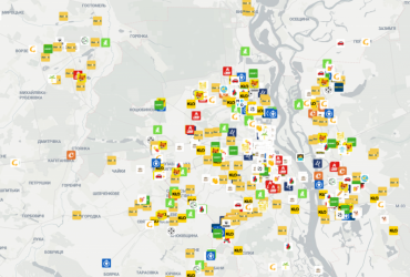 Появилась карта заведений в Украине, работающих во время отключений света