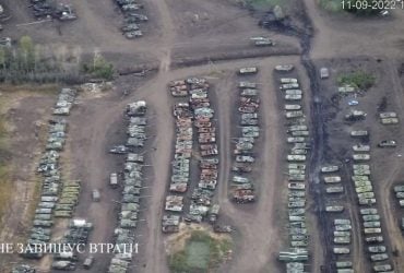 Все йде за планом: під Бєлгородом помітили кладовище знищеної техніки РФ (фото)