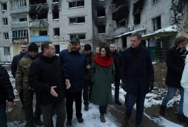 Премьер-министр Бельгии посетил Бучу и Бородянку на Киевщине