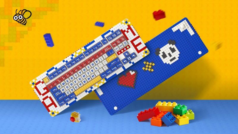 Клавиатура, которую можно всячески кастомизировать с помощью кубиков LEGO / Источник: Kickstarter Клавиатура, которую можно всячески кастомизировать с помощью кубиков LEGO / Источник: Kickstarter