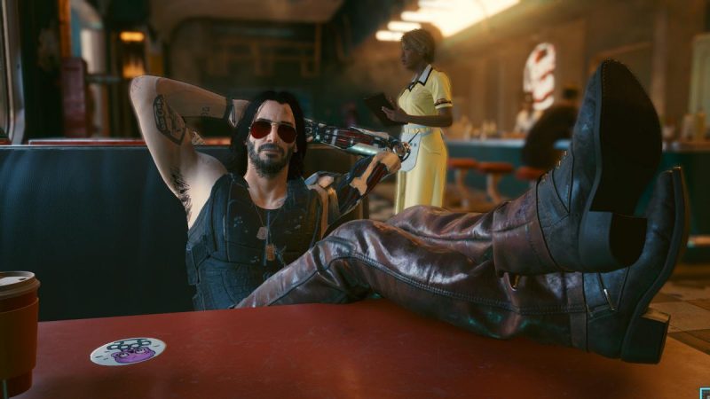 Джонни Сильверхенд / фото CD Projekt RED Джонни Сильверхенд / фото CD Projekt RED