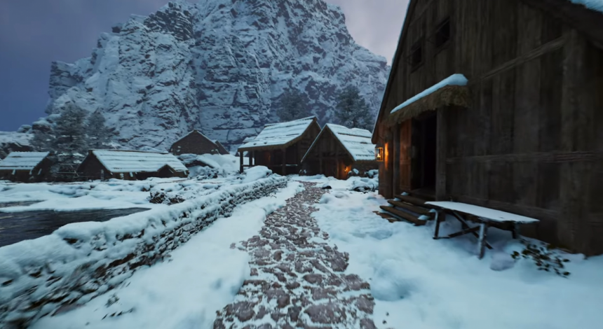 Разработчик воссоздал город из Skyrim на современном движке Unreal Engine 5 (видео)