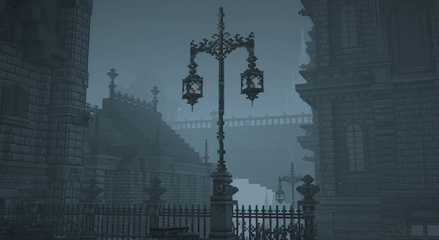 Атмосфера, як в оригіналі: в Minecraft відтворили шматочок Bloodborne (відео)