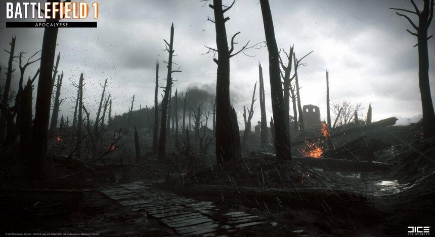 Поле бою під Бахмутом нагадує локацію з гри Battlefield 1 про Першу світову (фото)