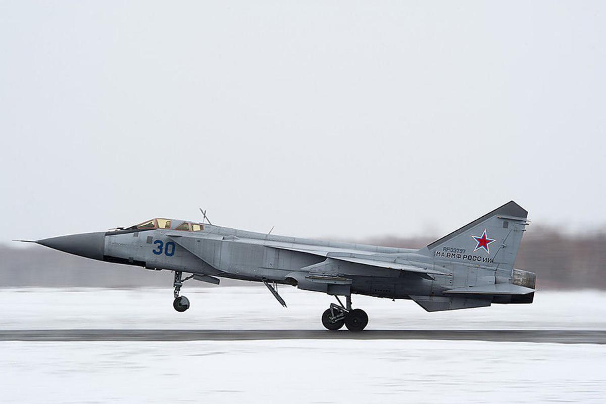 Russia lifted the MiG-31K into the sky / photo function.mil.ru