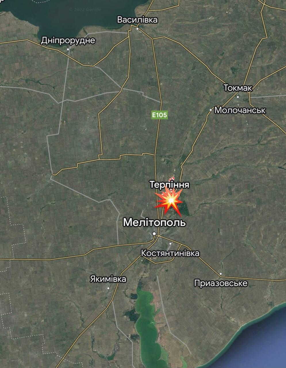 ЗСУ завдали удар по позиціях росіян неподалік Мелітополя: у ворога чимало втрат ЗСУ завдали удар по позиціях росіян неподалік Мелітополя: у ворога чимало втрат