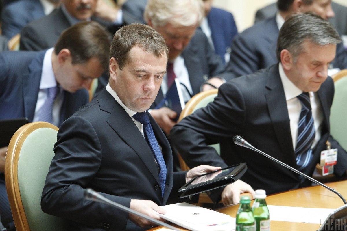 Медведев отметился бурной реакцией на фоне заявления Трампа о возможном аресте / фото УНИАН