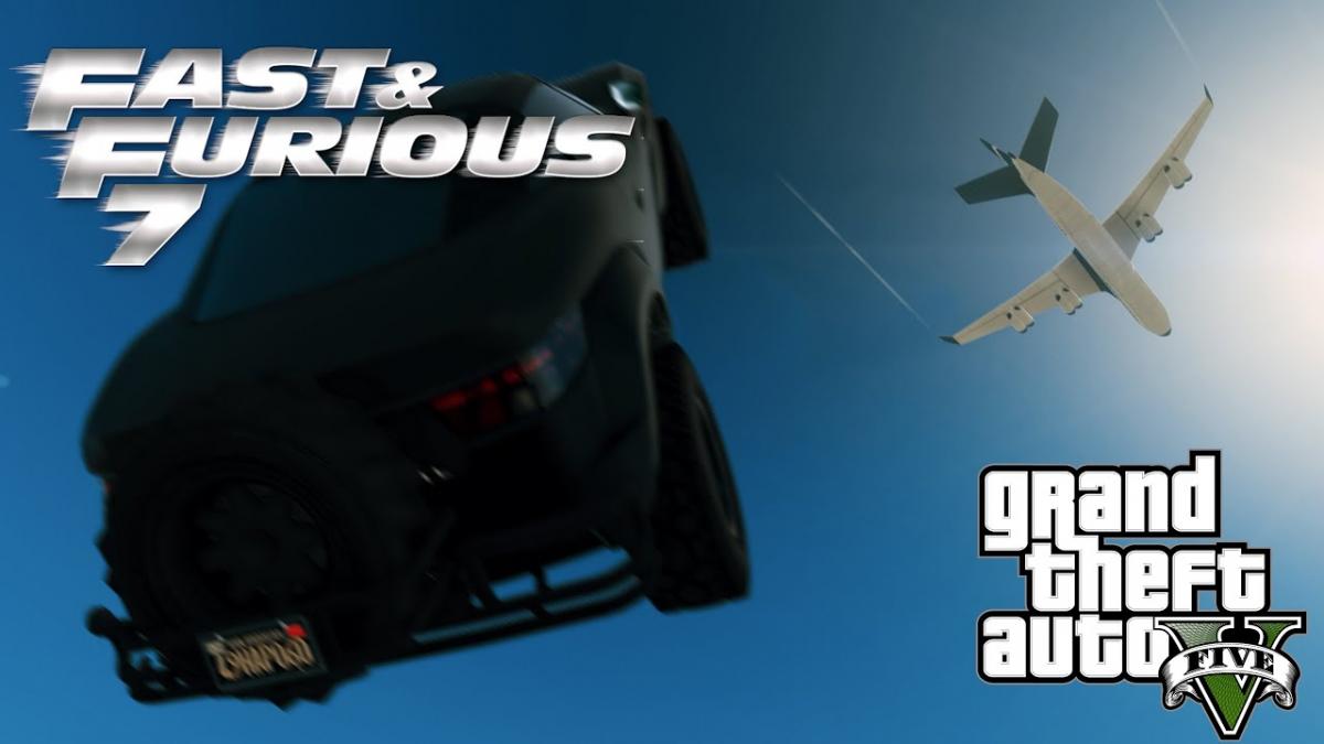 Игрок в GTA Online воссоздал трюк с автомобилями из фильма «Форсаж 7» / фото 7BucksGaming