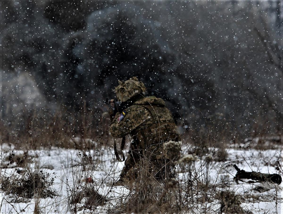 Українські військові провели навчання поблизу кордону з Білоруссю / фото facebook.com/General.Pavlyuk