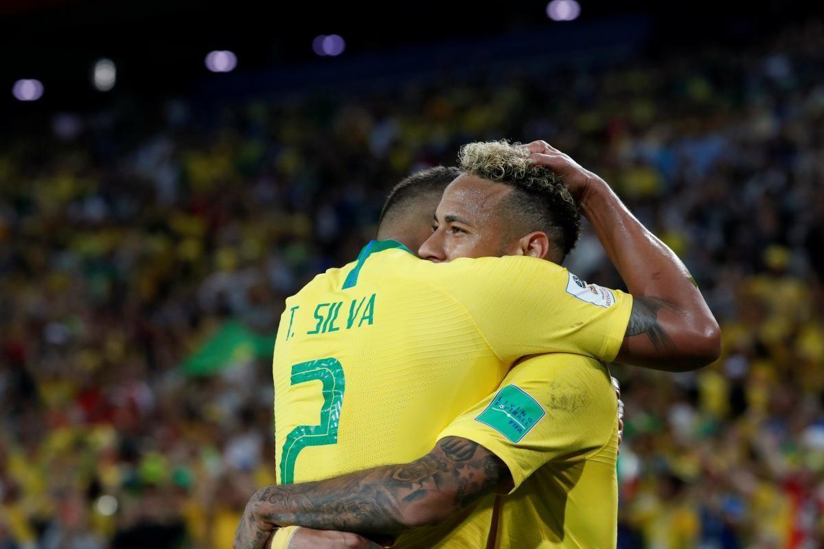 Football players of the Brazilian national team / photo REUTERS