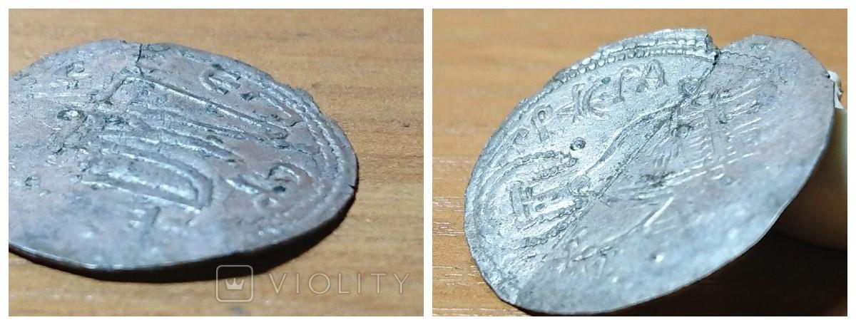 Мужчина нашел старинную монету под Киевом / фото violity.com