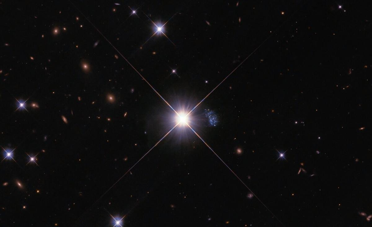 Галактика "Пикабу" / фото NASA, ESA, G. Anand (STScI), A. Pagan (STScI) Галактика "Пикабу" / фото NASA, ESA, G. Anand (STScI), A. Pagan (STScI)