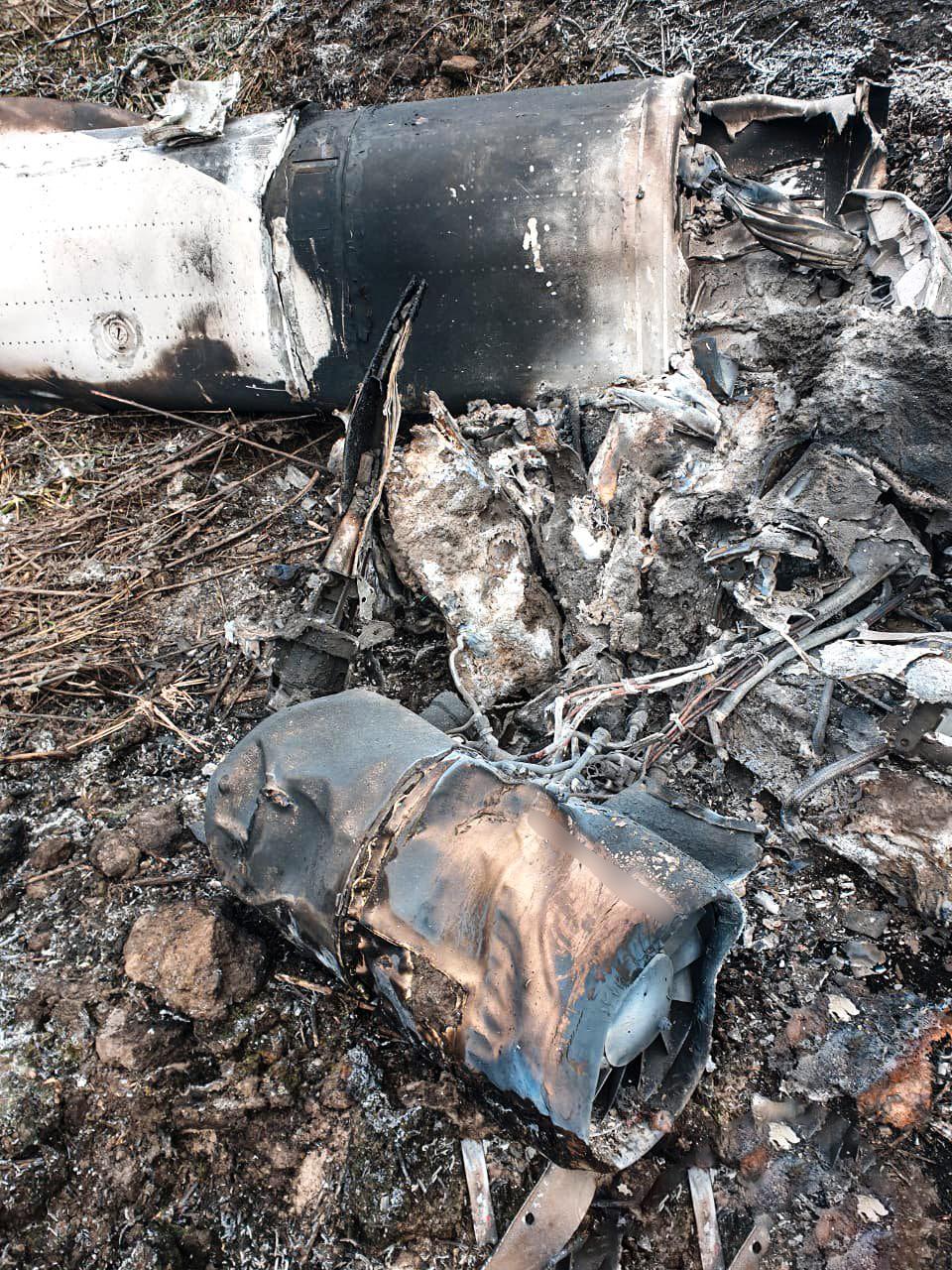 Нацгвардійці збили російську ракету Х-101 зі стрілецької зброї / фото facebook.com/ngunorth Нацгвардійці збили російську ракету Х-101 зі стрілецької зброї / фото facebook.com/ngunorth
