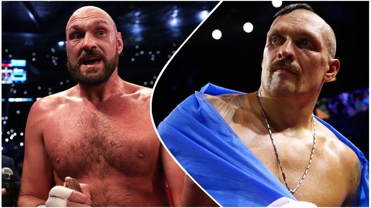 Tyson Fury and Oleksandr Usyk