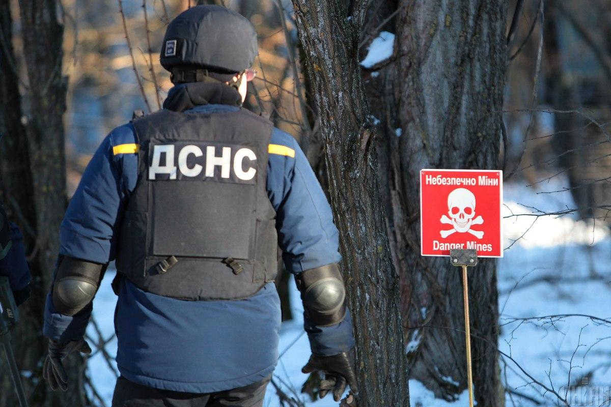 The State Emergency Service named the regions most contaminated with explosive objects / photo , Denis Pryadko