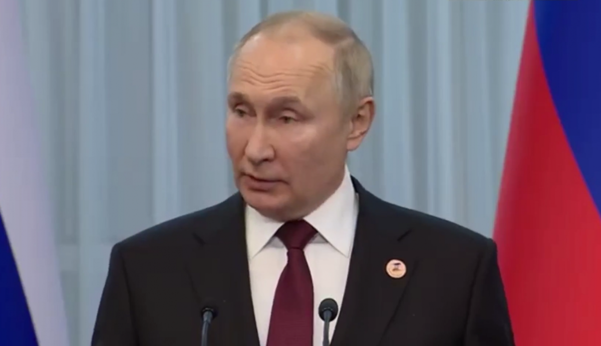 Путін прокоментував хід війни / Скриншот Путін прокоментував хід війни / Скриншот