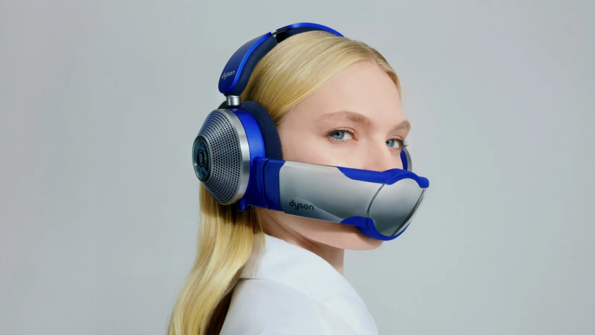 Фильтрационная часть крепится к наушникам магнитами / Фото: Dyson Фильтрационная часть крепится к наушникам магнитами / Фото: Dyson