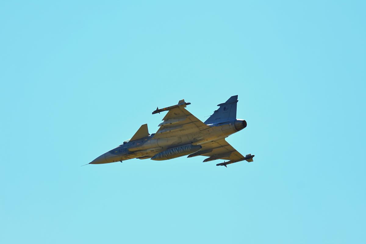 Шведський літак Gripen E порівняли з індійським винищувачем Tejas Mk2 / фото ua.depositphotos.com