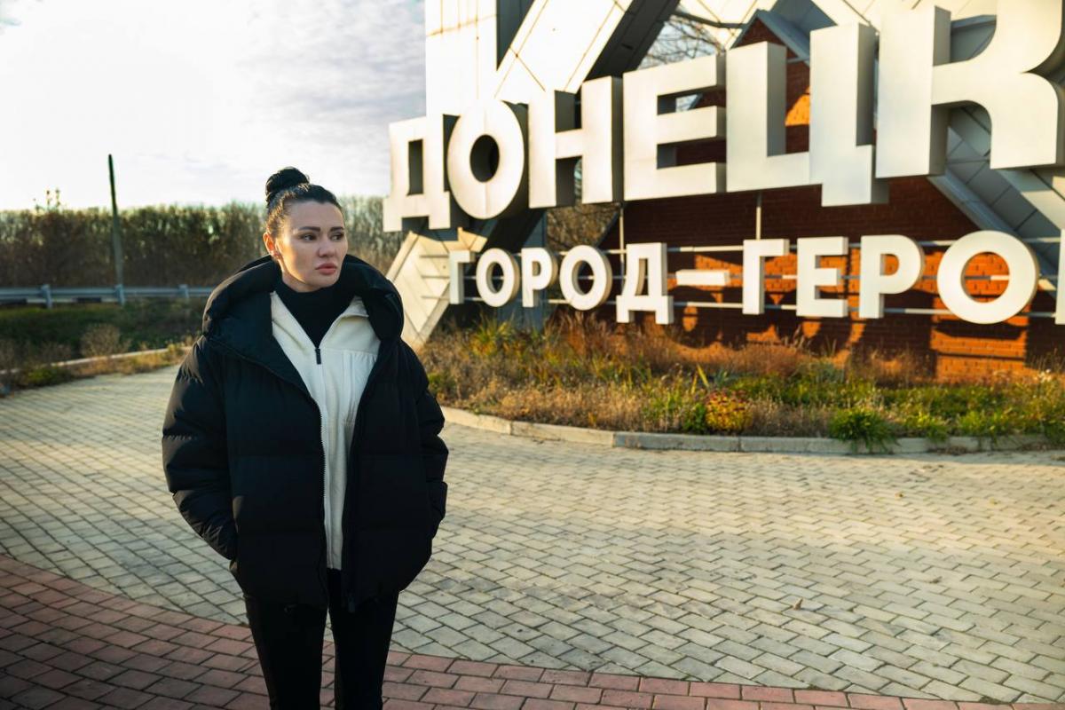 Скандальна українська ведуча Панченко приїхала до бойовиків у Донецьк / Telegram-канал Панченко
