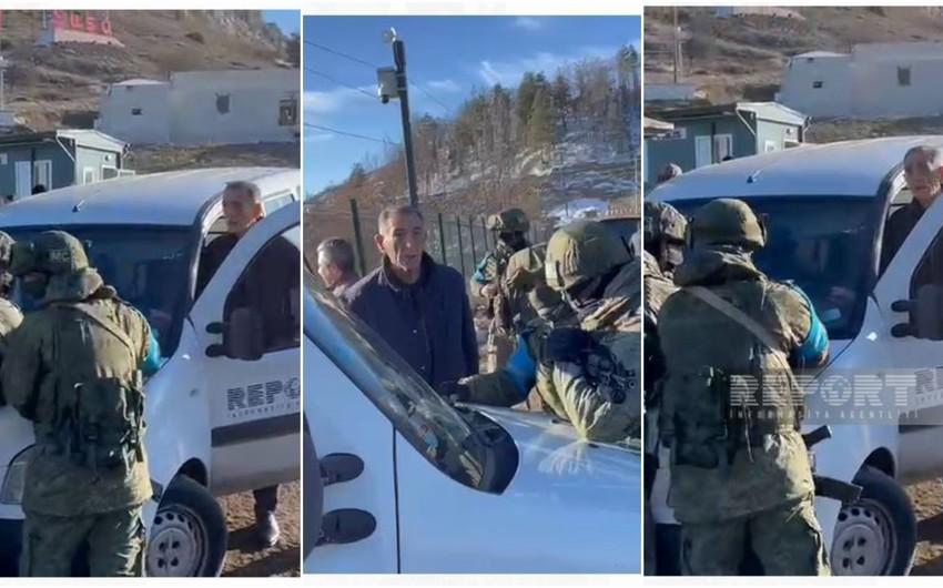 "Миротворцы" РФ ведут себя бесцеремонно / фото report.az "Миротворцы" РФ ведут себя бесцеремонно / фото report.az