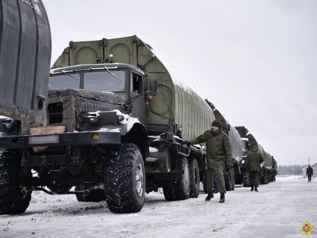 Ситуация в Беларуси напряженная из-за активности российских войск / фото МО РБ