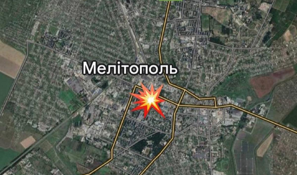 Очередная "хлопок" в Мелитополе / t.me/ivan_fedorov_melitopol Очередная "хлопок" в Мелитополе / t.me/ivan_fedorov_melitopol