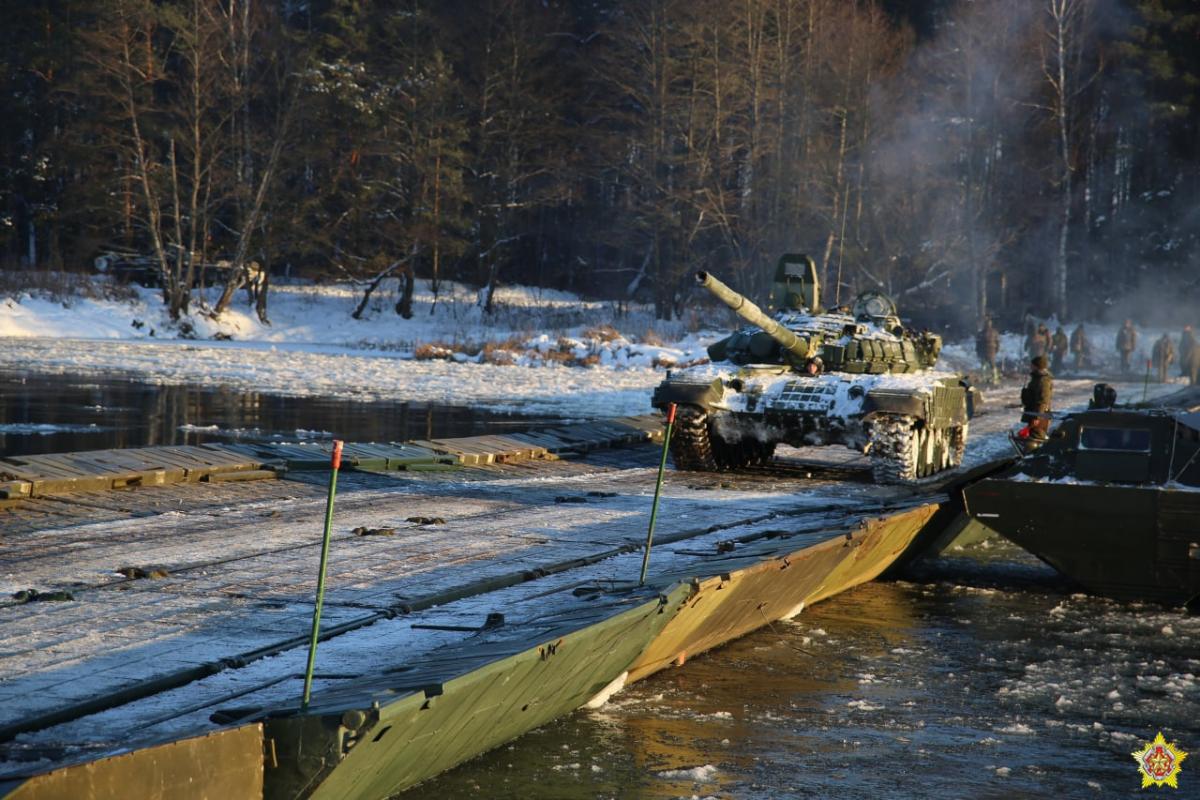 Білорусь відводить війська від кордону з Україною / фото Міноборони Білорусі Білорусь відводить війська від кордону з Україною / фото Міноборони Білорусі