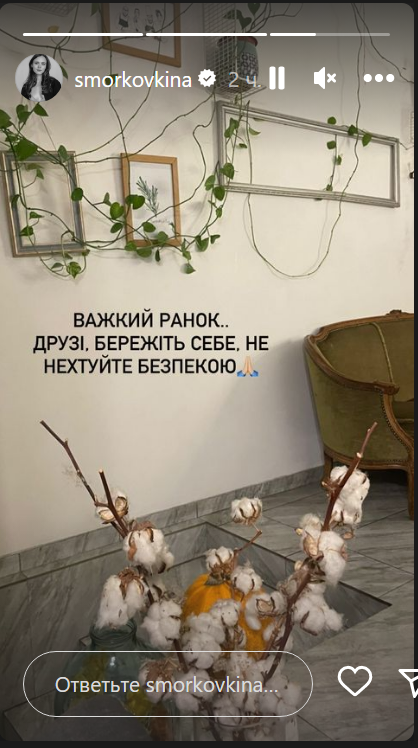 Реакція Анни Кошмал / скріншот Реакція Анни Кошмал / скріншот