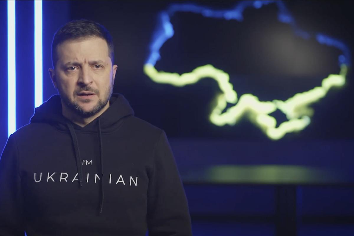 Зеленський опублікував нове відозвернення / Скриншот