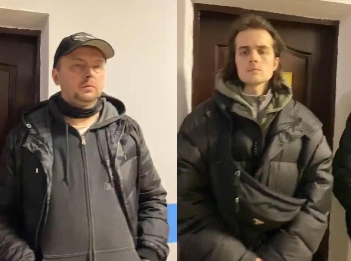 Сын и внук Ротару пытались незаконно покинуть Украину / скриншот видео пограничников
