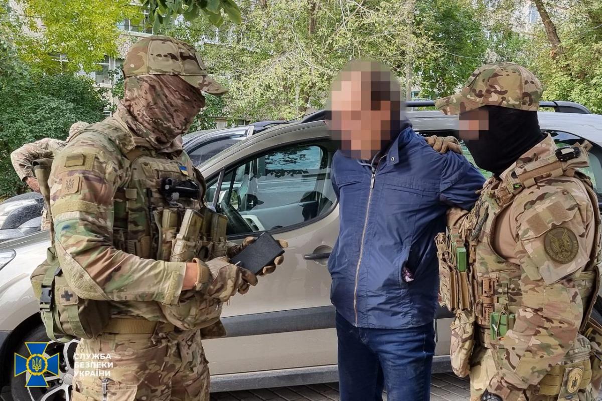 Затримання харків'янина / СБУ Затримання харків'янина / СБУ