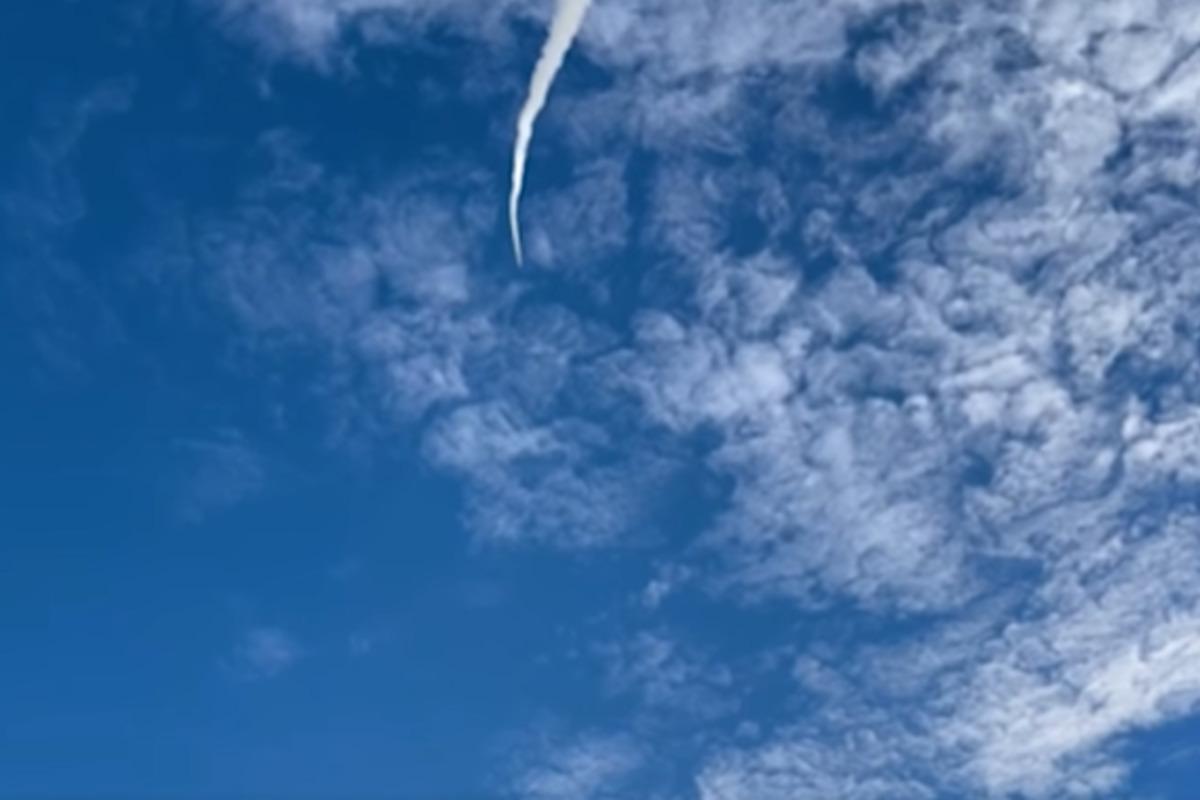 В Кривому Розі було чутно вибухи / скріншот